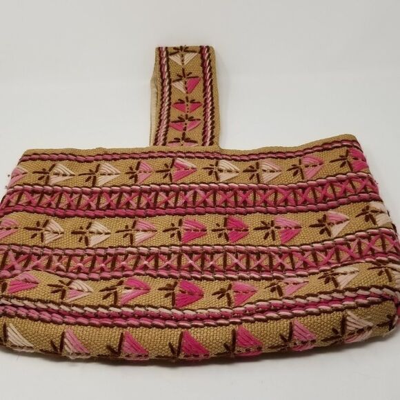 South America Inspired Embroidered Tote - Picture 3 of 6